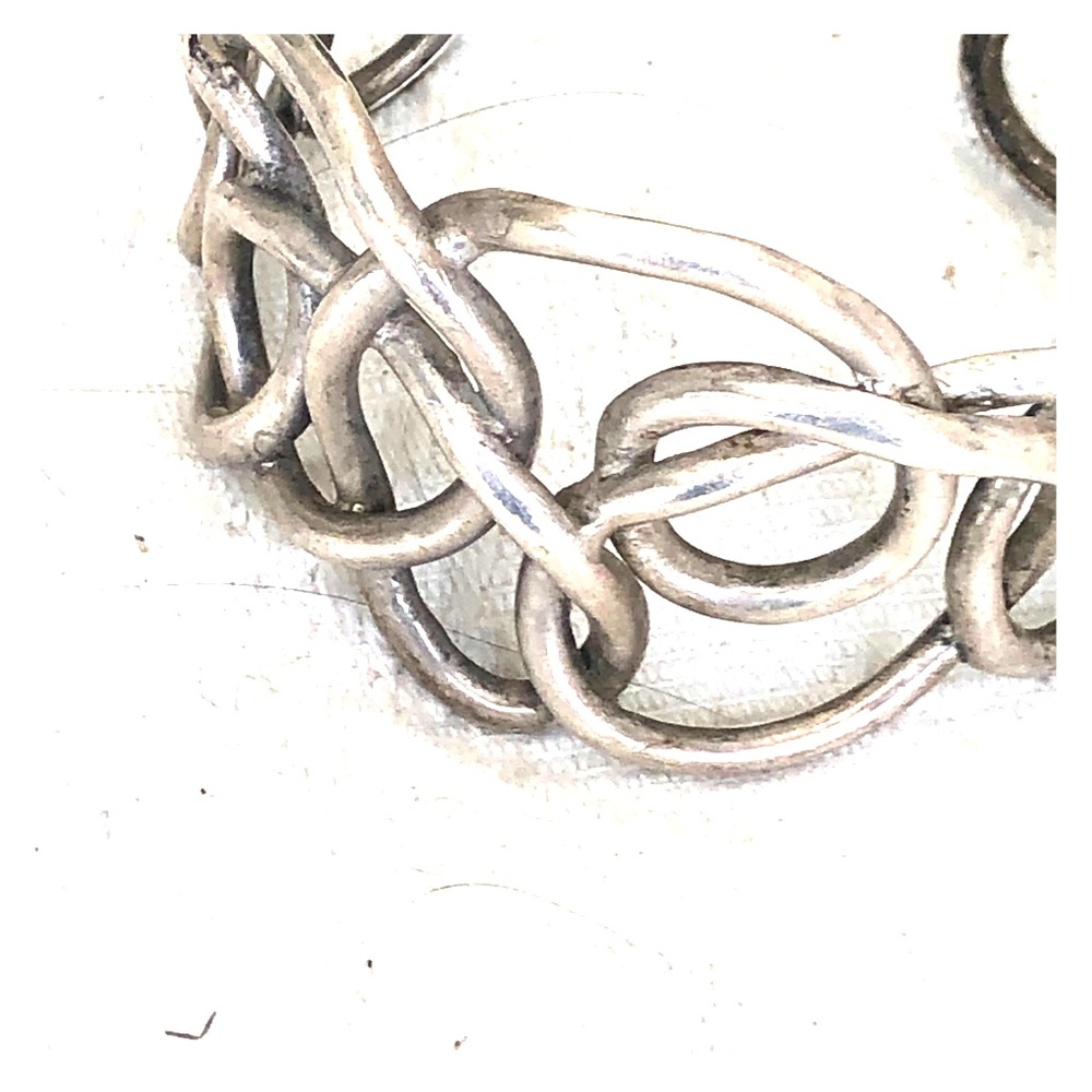 Gorgeous Vintage Designer Sterling Silver Cuff